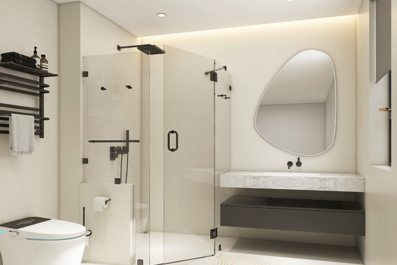 无框淋浴房有几种款式？